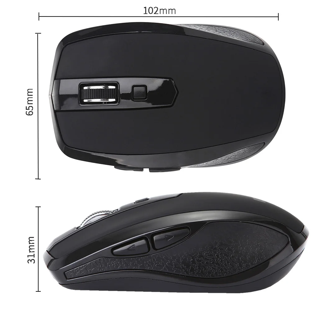 Newly 2.4GHZ Wireless Mouse with Type-C Receiver Ergonomic 6 Buttons for Devices | Компьютеры и офис