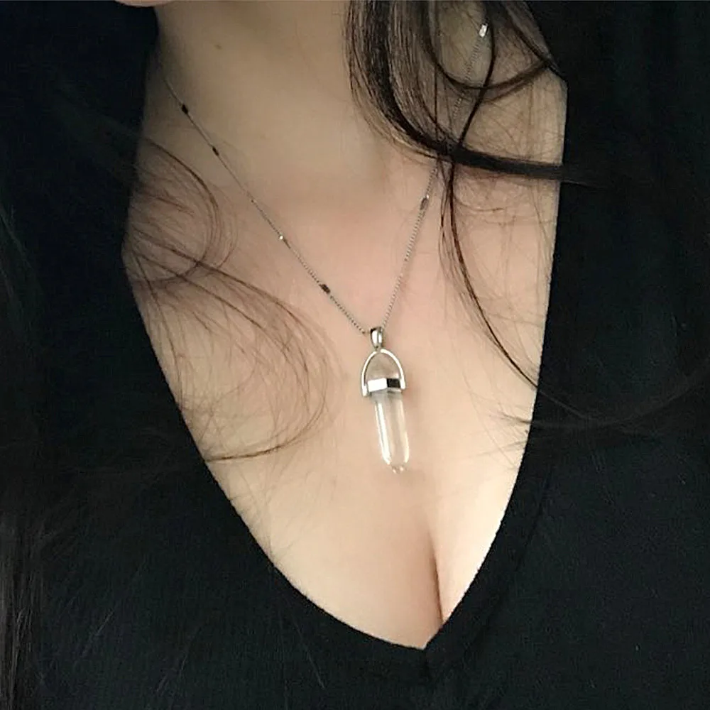 С украшением в виде кристаллов Цепочки и ожерелья XL1332 | Украшения аксессуары