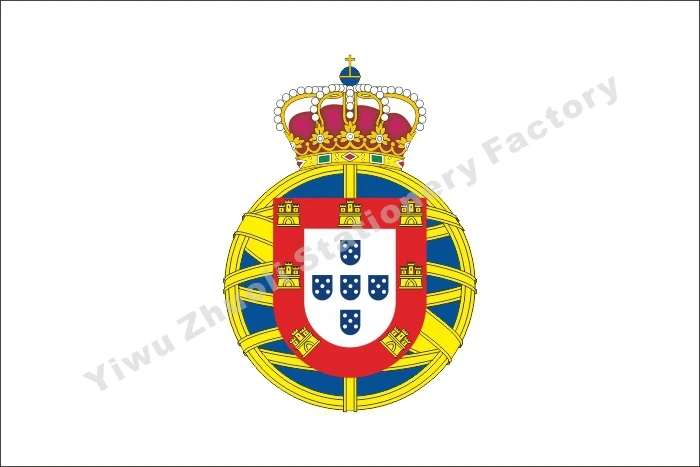 Portugal Brazil Algarves United Kingdom Flag 150X90cm (3x5FT) 120g 100D Polyester Double Stitched High Quality Free Shipping | Дом и сад
