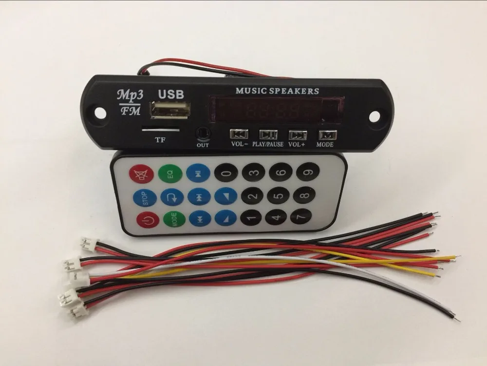 Плата декодера Bluetooth 4 0 MP3 модуль слот для tf карты USB FM APE FLAC WAV WMA декодер плата