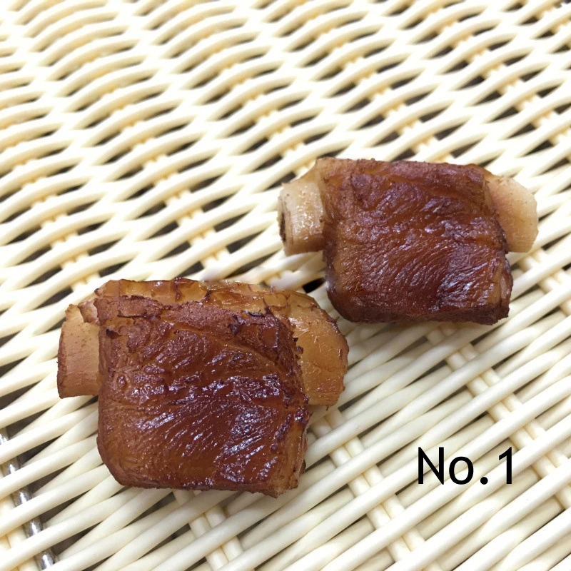 Simulation cooked food Fake Meat Model Ornaments Photography Props PVC Chicken wings ribs shrimp ribs Decorative Home Crafts Toy