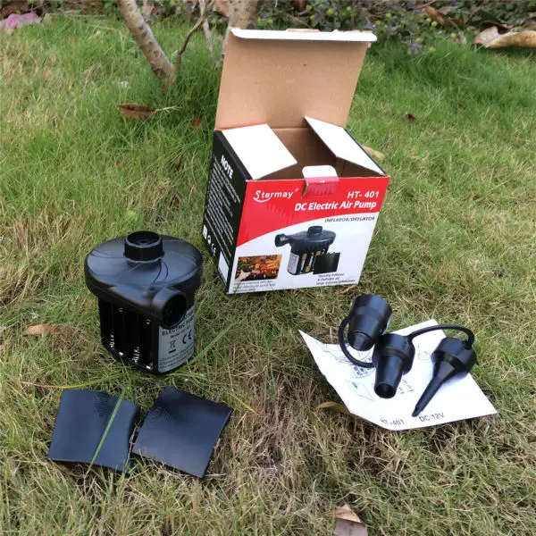 Электрический воздушный насос на 8 батарейках типа АА для домашнего