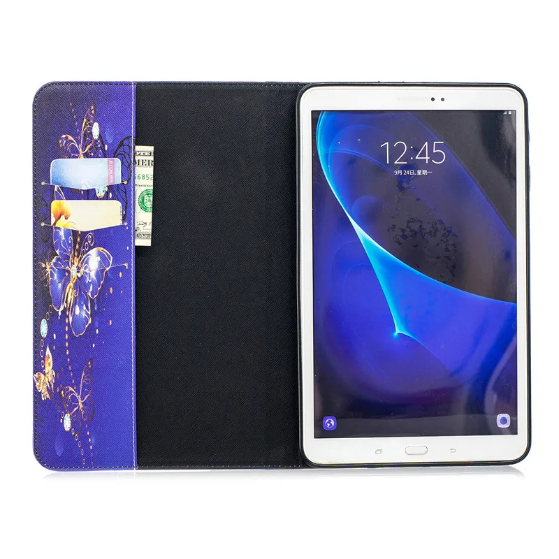 Wekays СПС samsung Tab A6 10,1 чехол с откидной крышкой с изображением слона из мультфильма чехол для samsung Galaxy Tab A6 6 10,1 T585 T580 T580N планшеты крышка чехол для ipad