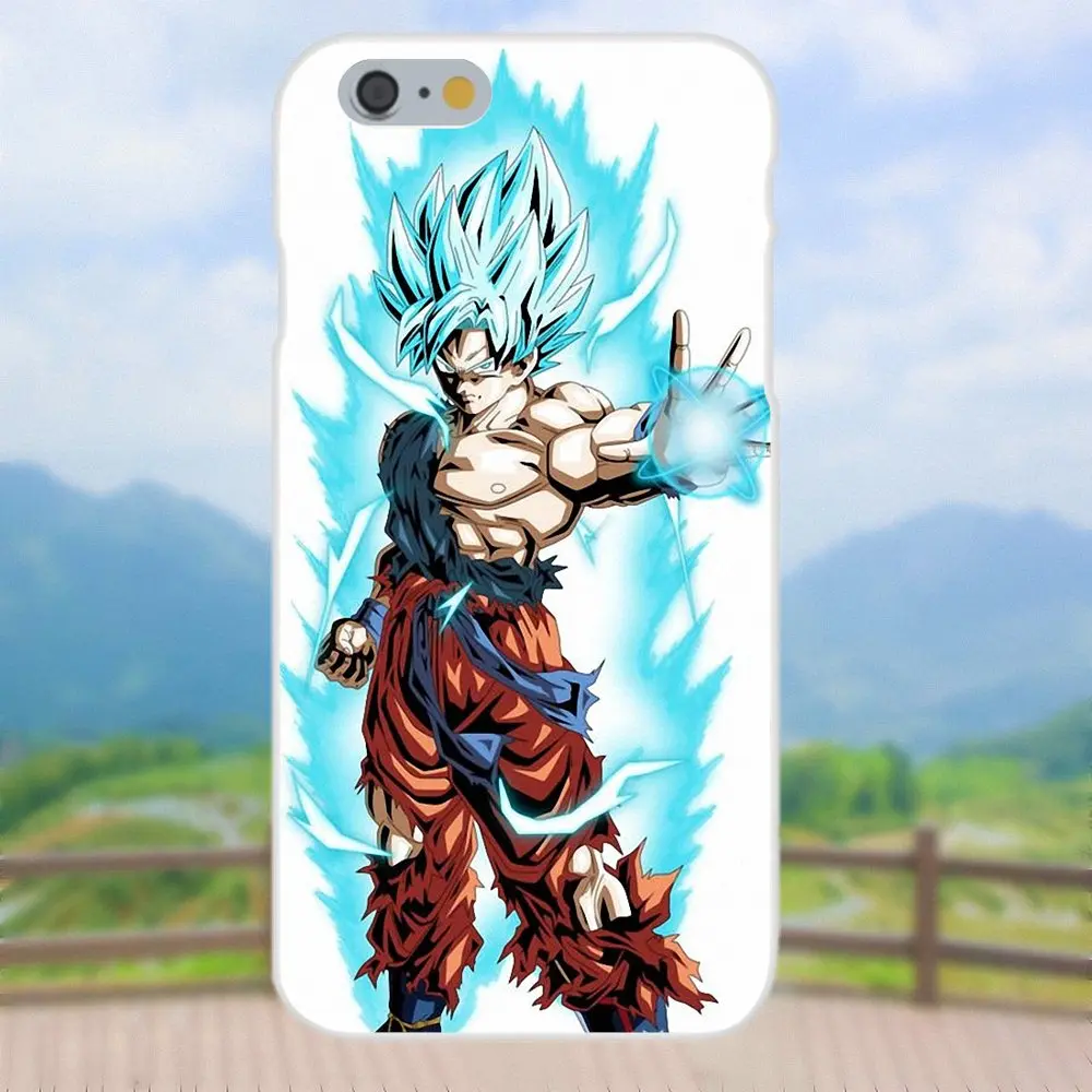 Серии Dragon Ball Z Супер Saiyan для Apple Iphone 4 4s 5 5C 5S SE 6 6S 7 8 плюс X XS Max XR мягкие ТПУ узор