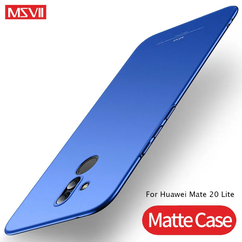 MSVII Cover For Huawei Mate 20 Pro Case Frosted Coque X 20X Hard Back Lite |