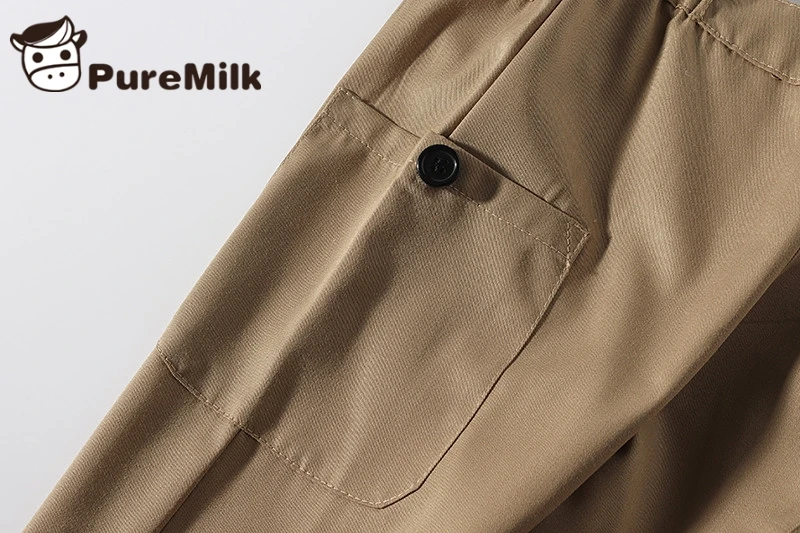 PureMilk/Одежда для маленьких мальчиков повседневная одежда новорожденных летняя