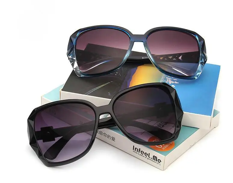 

BRAND DESIGN Cat Eye Sunglasses Women Oversized Sun Glasses Female Gradient Shades Oculos Feminino UV400 Eyewear Gafas De Sol