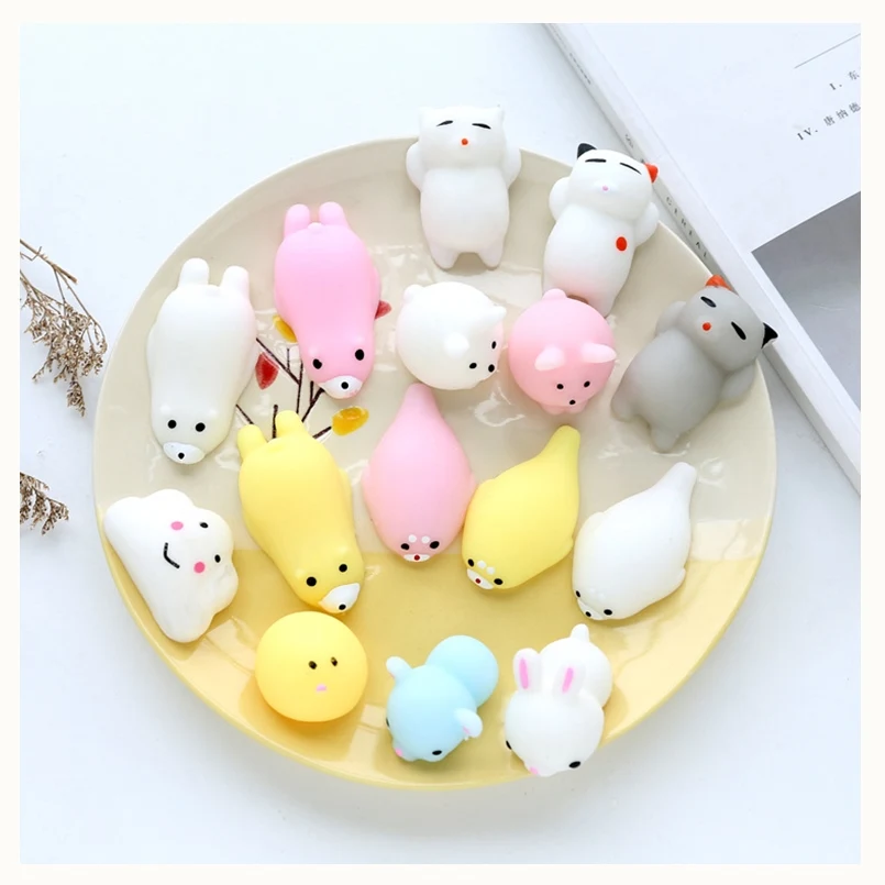 Кот игрушка милые мягкие игрушки снятие стресса для офиса Мини Kawaii