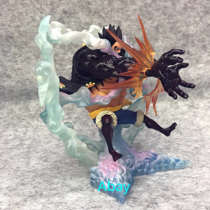 Фото One Piece Monkey D. Luffy The Straw Hat Pirates Gear Fourth Lion Rocket Fifth Sea Emperor PVC Action Figure Toy BOX Y49 Игрушки и One Piece Monkey D. Luffy The Straw Hat Pirates Gear Fourth Lion Rocket Fifth Sea Emperor PVC Action Figure Toy BOX Y49 Игрушки и