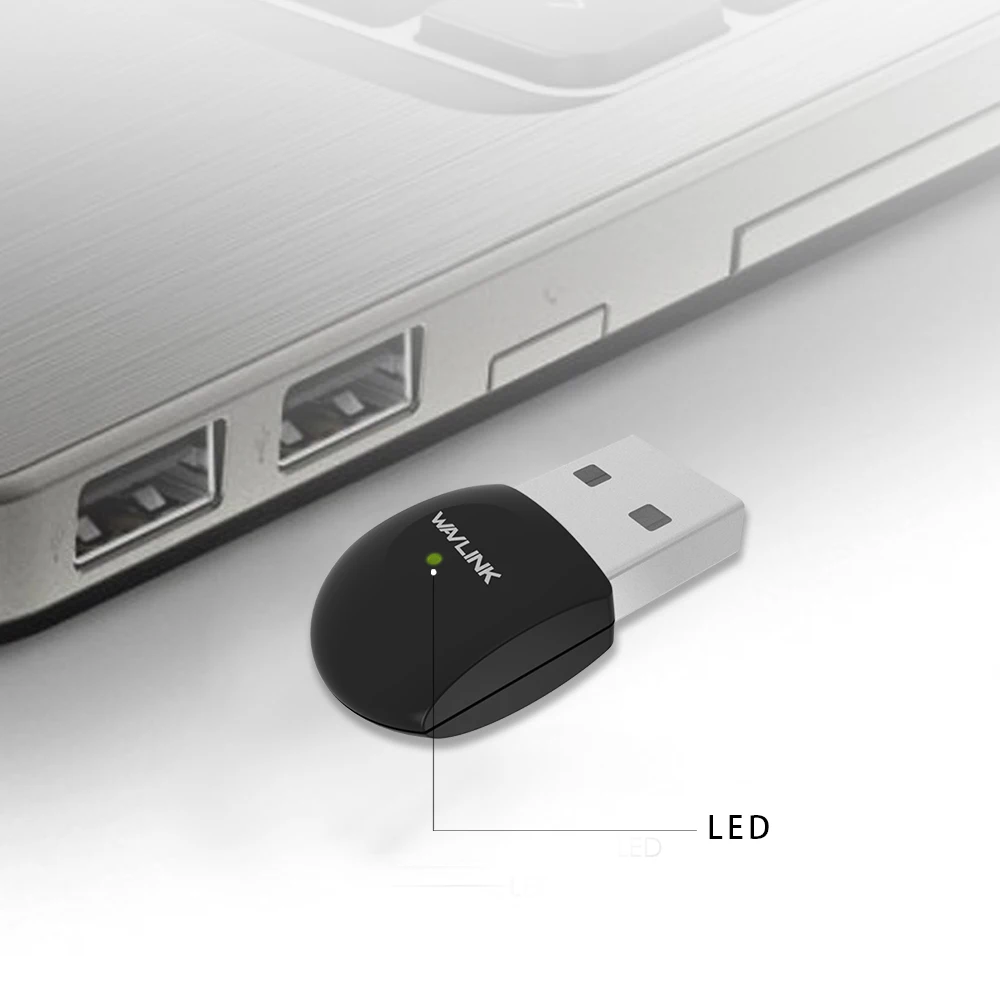 Wavlink USB Wifi адаптер 600 Мбит/с WiFi донгл двухдиапазонный 2 4/5 ГГц беспроводной приемник