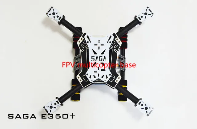 Лидер продаж Квадрокоптер Saga E350 мини из карбонового волокна для FPV фотосъемки с