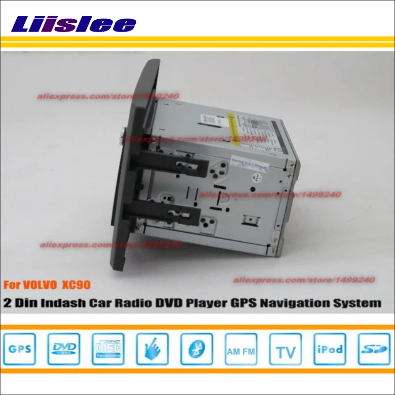 Liislee для VOLVO XC90 XC 90 2002~ 2013 Автомагнитола стерео CD dvd-плеер gps NAV HD сенсорный экран Аудио Видео S100 навигационная система