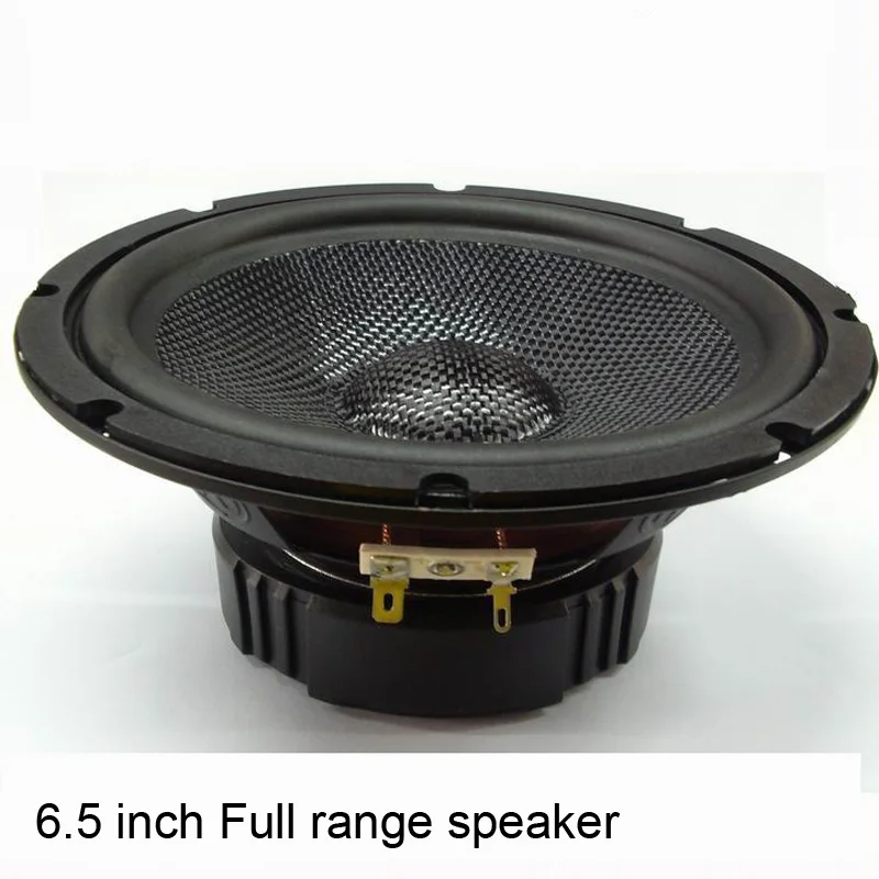 1 шт. Sounderlink 6,5 дюймов HiFi полный спектр динамик твитер блок наборы волокно каптон конус