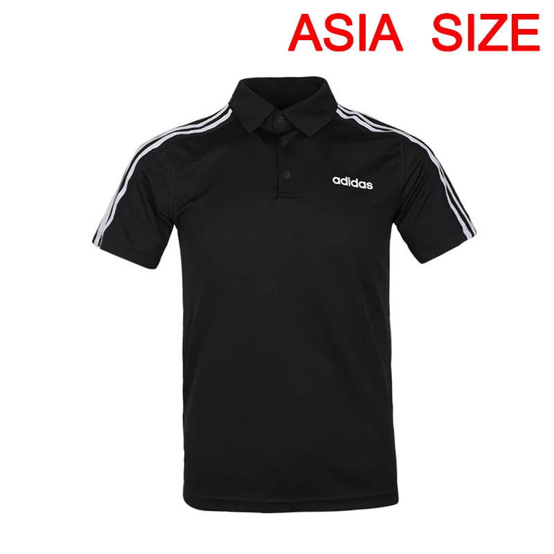 DT3048 Новое поступление Adidas D2M 3S Polo Для мужчин поло из чистого полиэстера с коротким рукавом спортивный костюм - Цвет: DT3048