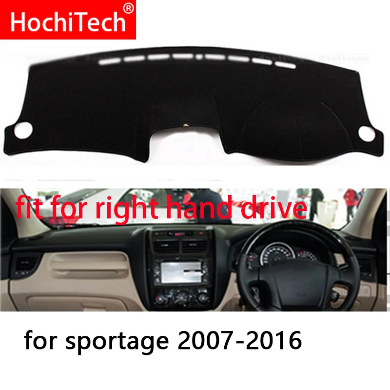 Для Kia Sportage 2007-2016 чехлы на приборную панель автомобиля с правым и левым приводом
