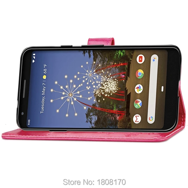Кожаный чехол-бумажник C-ku Clover Lucky для Google Pixel 3A XL Samsung Galaxy A60 UMIDIGI S3 Pro роскошный