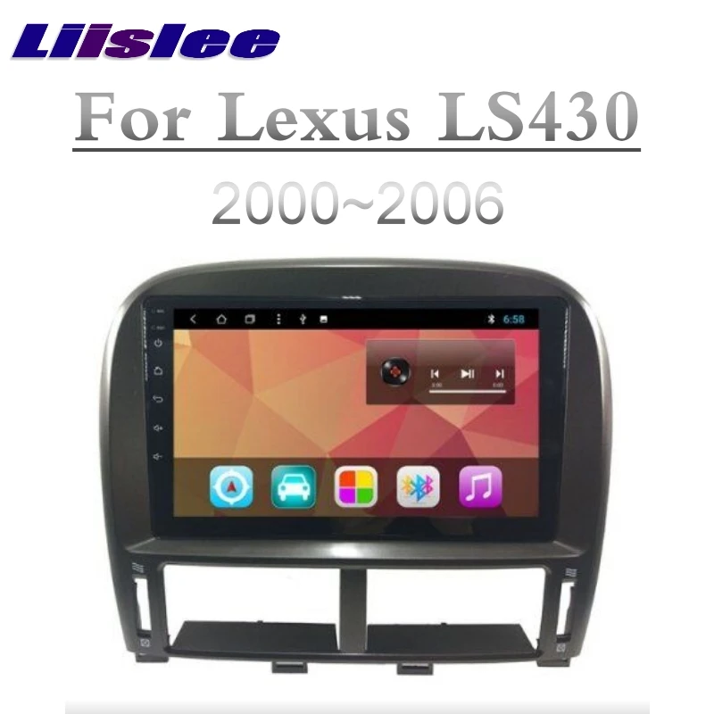 Для Lexus LS LS430 XF30 для Toyota Celsior 2000~ 2006 Liislee автомобильный мультимедийный плеер NAVI экран CarPlay радио карты gps навигация