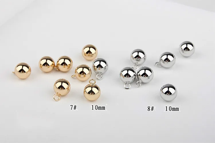 Защита окружающей среды Гальванизированный медный шар медные серьги Кулон