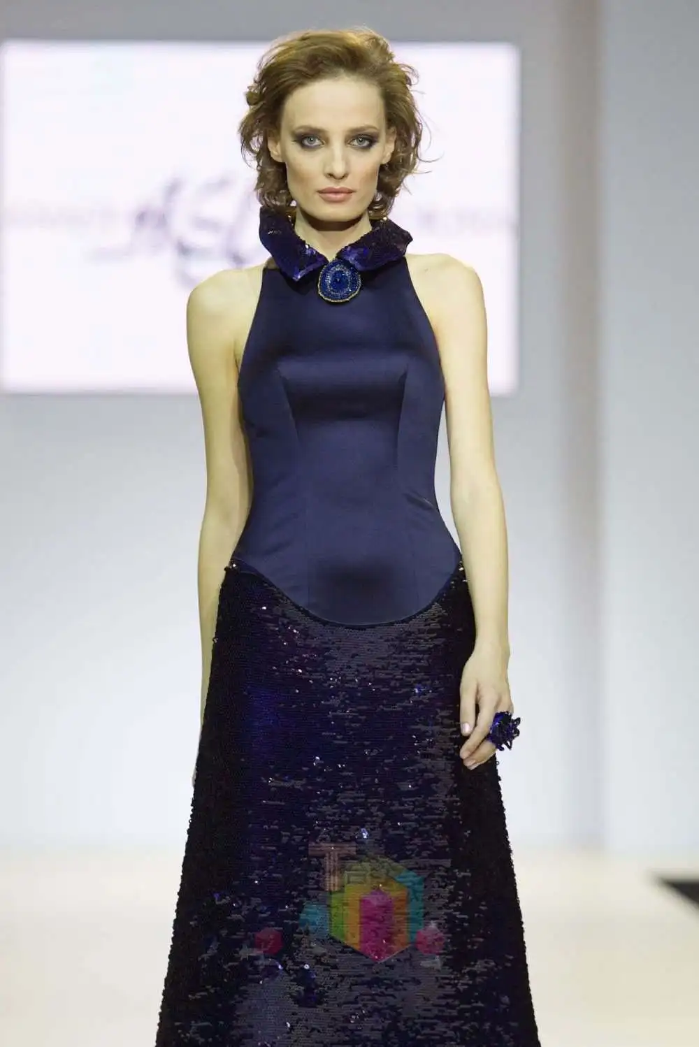 Anastasia Zadorina moscow fashion show 