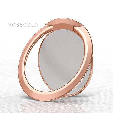 rose gold Univerola мобильный телефон палец кольцо стенд ультра-тонкий Металл Универсальный телефон кольцо держатель Магнитный кронштейн держатель телефона аксессуары - Цвет: rose gold