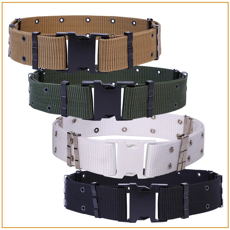 Нейлоновые ремни Cinturon для мужчин мужской брезентовый ремень с пряжкой армейский