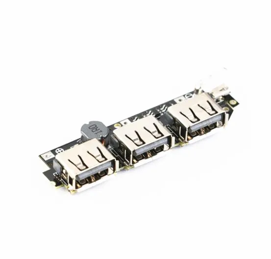 3 USB 5 V 2A 1A Мобильный блок питания зарядное устройство Модуль литий ионный 18650