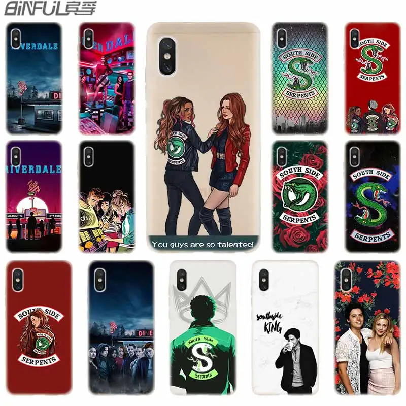 

Soft Silicone TPU Case For Xiaomi Mi 11 10 8 9 CC9 E Poco X3 Pro A2 A3 Lite SE 6X Ultra American TV Riverdale