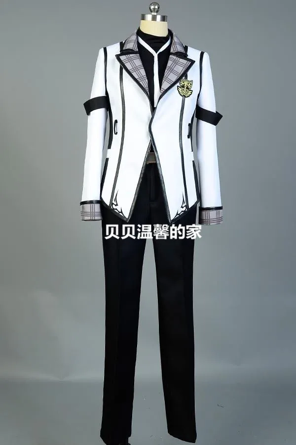 Anime Comic caballerty de un caballero fallido/Rakudai Kishi no cavalty Ikki Kurogane, disfraz de Cosplay, traje de uniforme para hombre