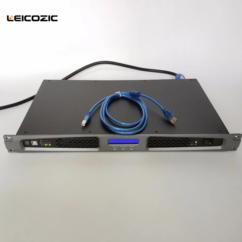 Усилитель мощности Leicozic 500 Вт Профессиональный усилитель 1U для сценического