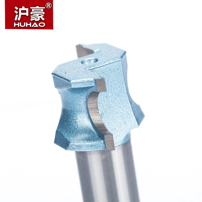 1 шт. Концевая фреза HUHAO 1/2 &quot1/4&quot с хвостовиком для деревообрабатывающего