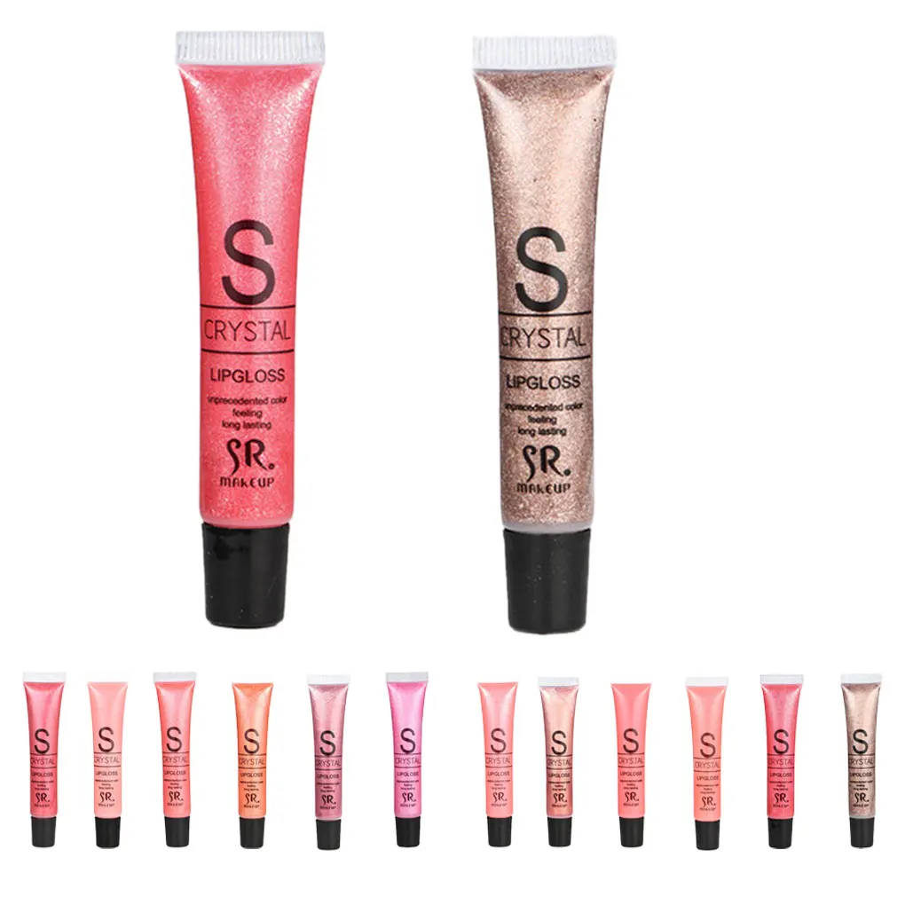 Bgvfiveводонепроницаемый жидкая Увлажняющая помада стойкий мерцающий кристальный