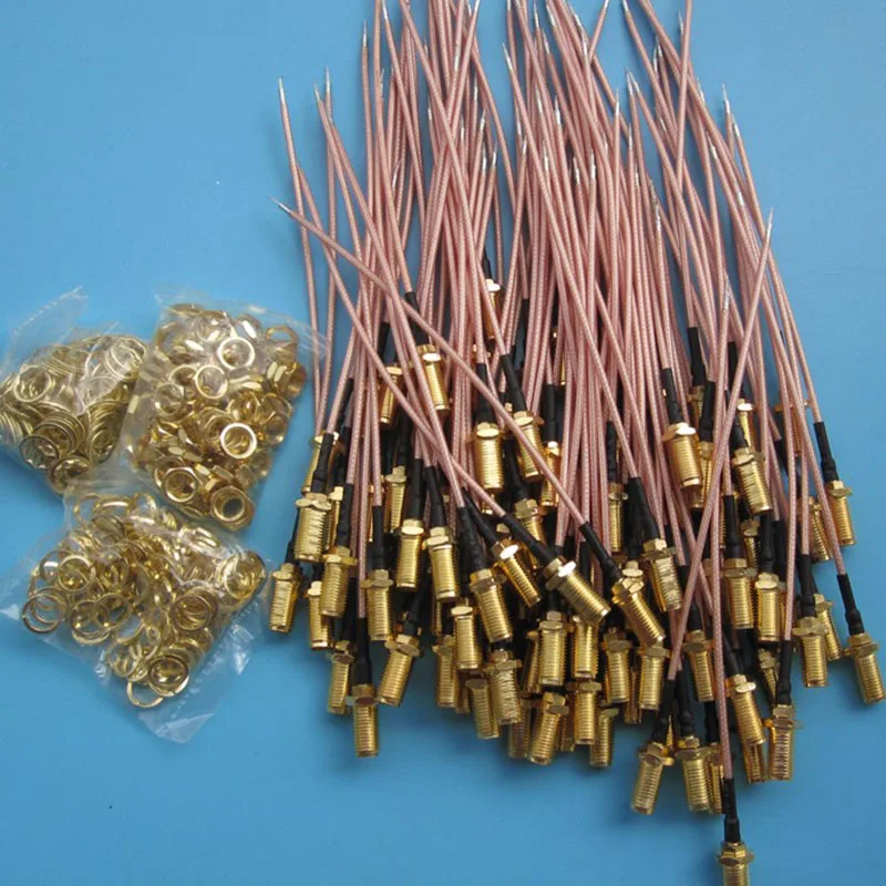 Коаксиальный антенный кабель sma мама 50 Ом M17 93 RG178 Coax Pigtail RF штекер 16 футов