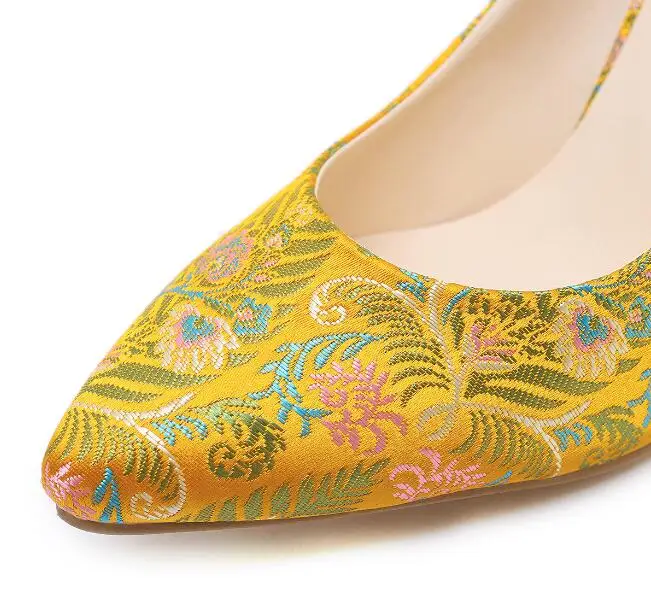 Zapatos Mujer Высококачественные пикантные женские туфли-лодочки на высоком каблуке с