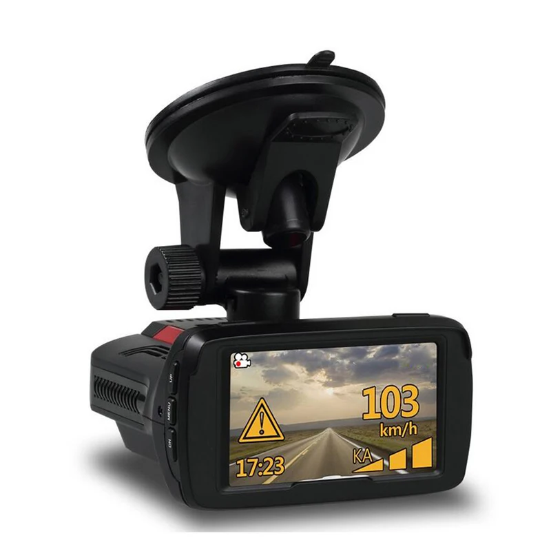 QUIDUX 3 в 1 2.7 Дюймов Ambarella A7 HD 1296 P Скорость Автомобиля радар Детектор Камеры