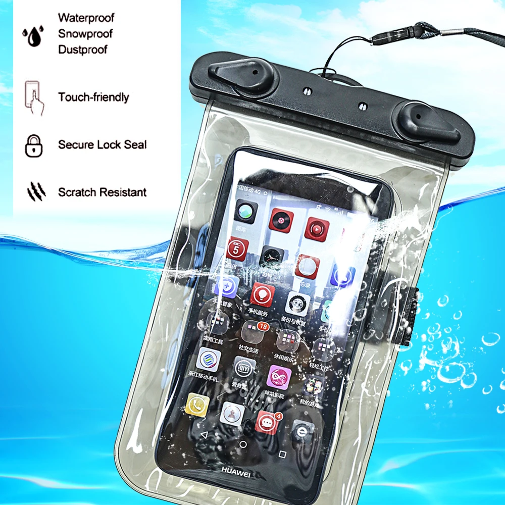 

Водонепроницаемый чехол для мобильного телефона iphone 7, водонепроницаемый, подводный, прозрачный