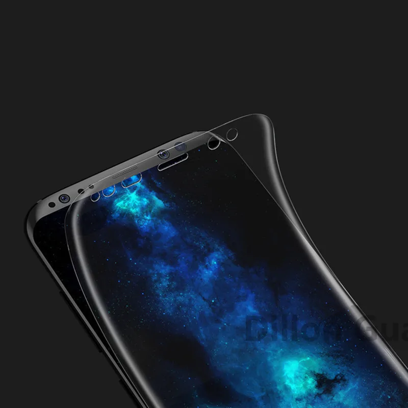 Мягкая защитная пленка для экрана Huawei P8 Lite 2017 Mate 10 Pro P10 P Smart Nova 3 3i полное покрытие