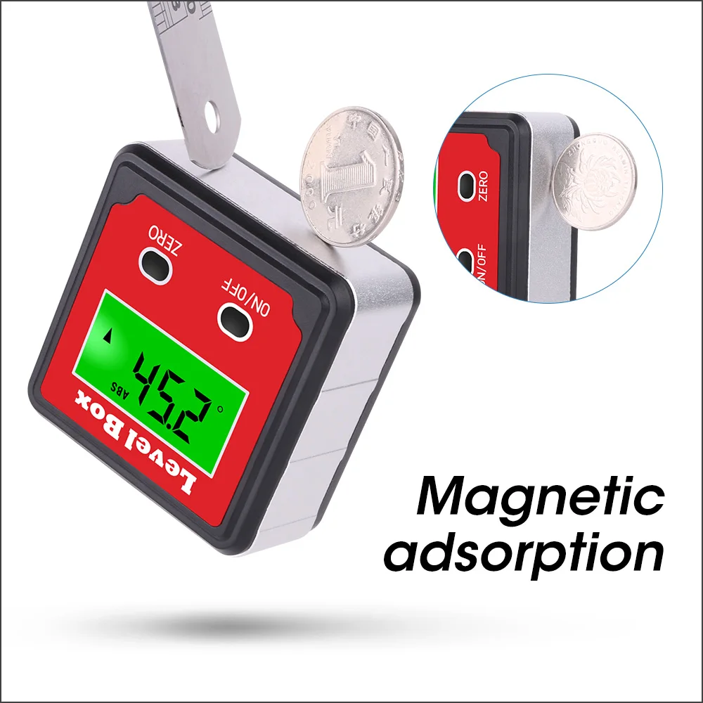 Электронный транспортир RZ MT2015 Цифровой Инклинометр с подсветкой угломер |