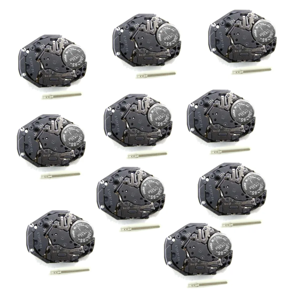 

Wholesale Lot 10PCS. .New Japan PC21J Quartz Watch Movement BATTERY INCLUDED Replace Repair