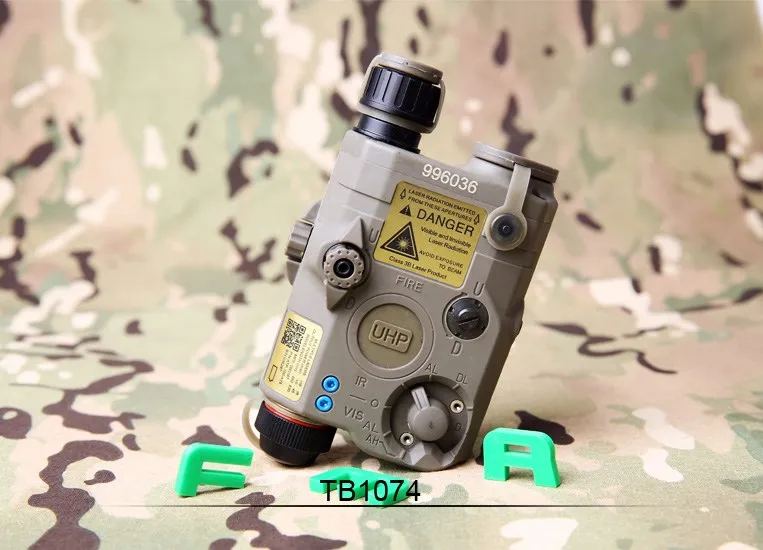 Тактический PEQ LA5-C обновленная версия светодиодный белый светильник+ красный лазер с ИК-линзами триколор BK/DE/FG TB1074