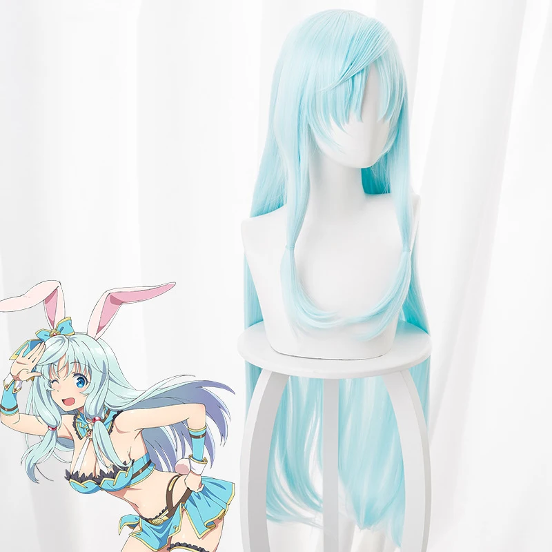 Новый головной убор для косплея аниме Arifureta Shokugyou de Sekai Saikyou Shia Haulia светло голубой
