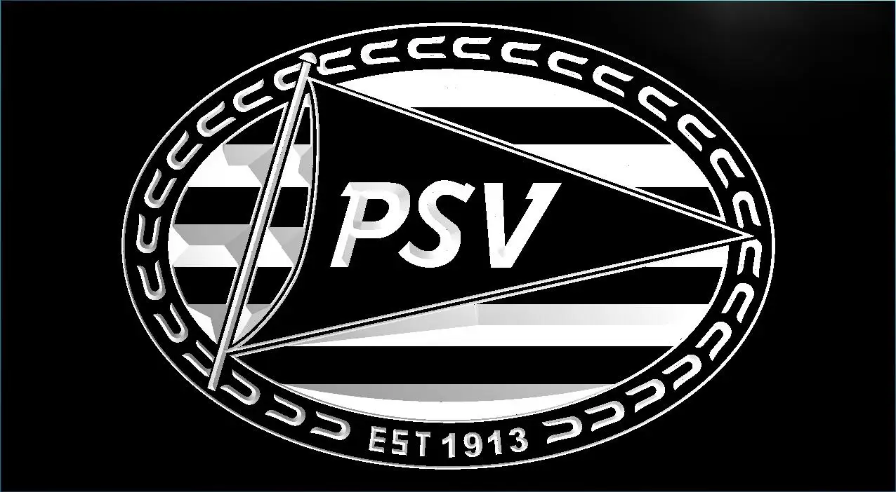 Светодиодная неоновая световая вывеска ZH7b- PSV eindобщий Спорт Vereniging датский Eredivisie |