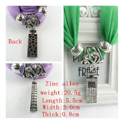 Популярные украшения 2019 шарфы ожерелье шарф флакон с подвеской кисточкой