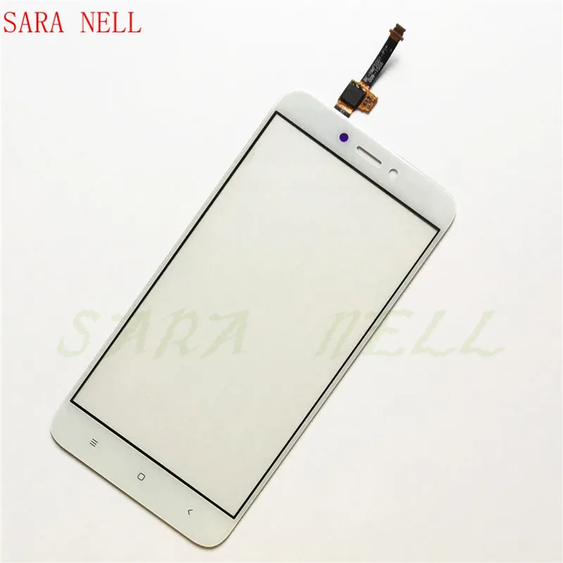 SARA NELL Phone Touch Screen Sensor Panel For Xiaomi Redmi 4 Touchscreen Digitizer Front Glass Lens Replacement+tape | Мобильные