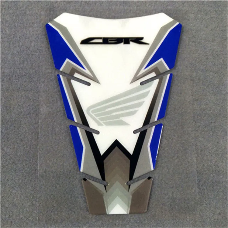 7 style 3D защитная накладка на бак мотоцикла Стикеры углерода пайки Черный для Honda CBR 250 300 500 600 1000 RR SP CBR250 CBR600 CBR500 - Цвет: 7 style
