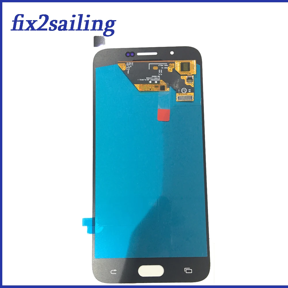 Для Samsung Galaxy A8 A8000 A800 A800F AMOLED ЖК-дисплей протестированный рабочий сенсорный экран в сборе с закаленным стеклом