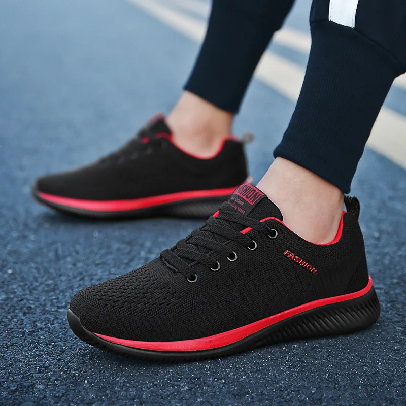 Unisex Sneakers Breathable Casual Shoes Men Air Mesh Flats Big Size 47 2019 Spring Zapatillas Hombre | Обувь