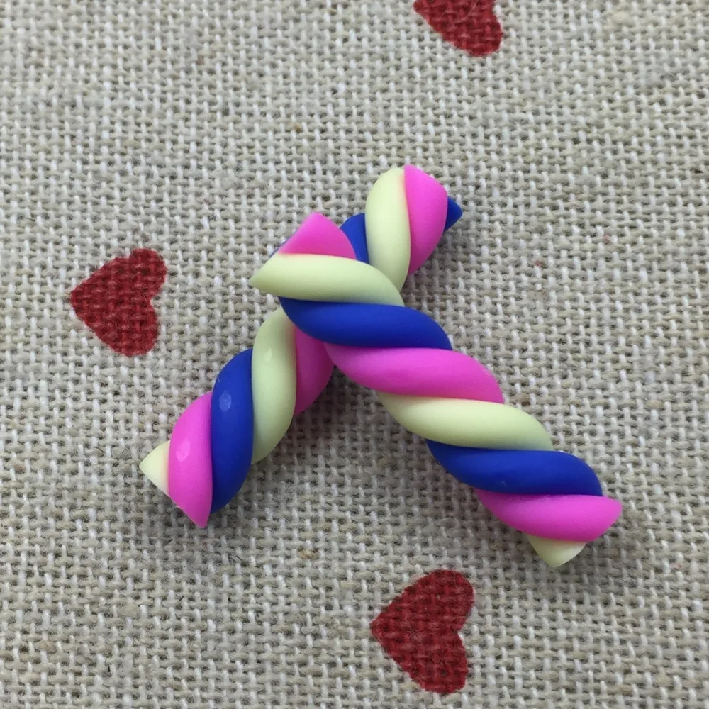 

Free shipping!set 20pcs,Polymer clay Rainbow Cotton candy,the clay candy for phone decoration,DIY ( 28mm) mixed colors,very Hot