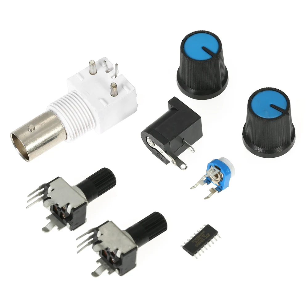 

Signal Generator DIY Kit AD9833 Sine/Triangle/Square Output 1~10000Hz Adjustable Step Value