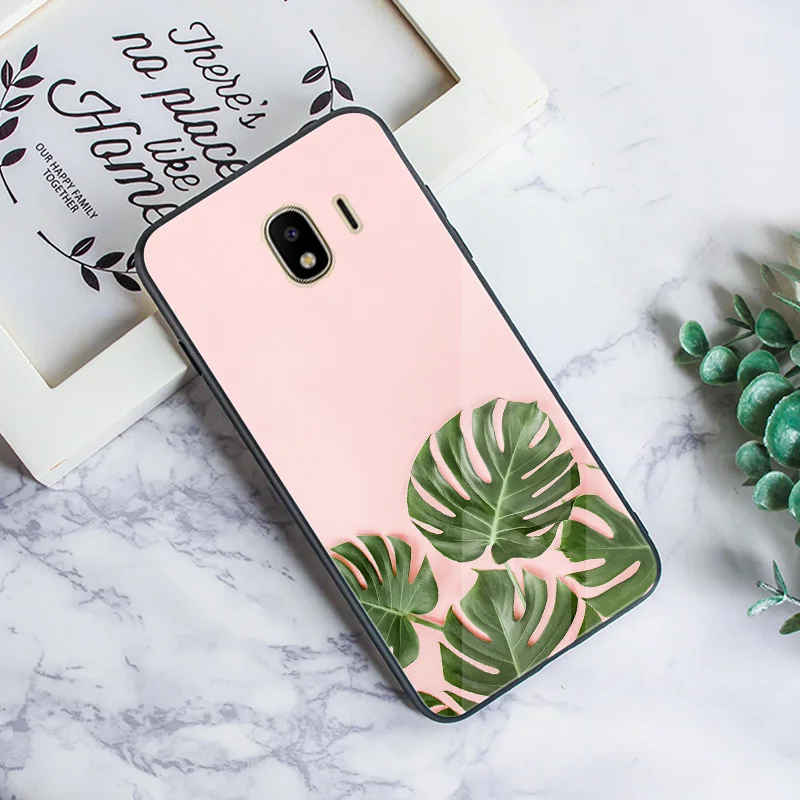 2N10 Для samsung J6 чехол для бампер samsung Galaxy J4 Plus задняя крышка J3 J5 J7 ЕС чехол черного цвета из ТПУ и твердого пластика J1 чехол для телефона - Цвет: 2N10