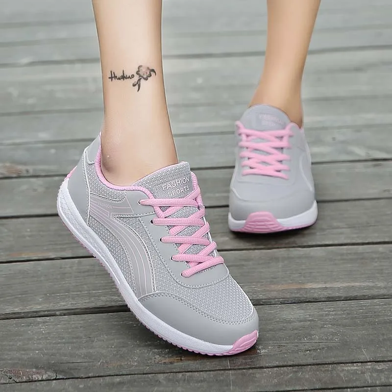 VTOTA/кроссовки на платформе Basket Femme Сетчатые повседневные кроссовки Брендовая